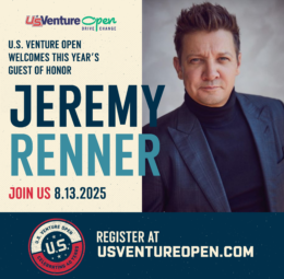 Jeremy Renner to Headline 40th U.S. Venture Open